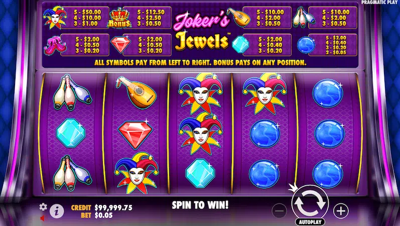 Jokers Jewels app